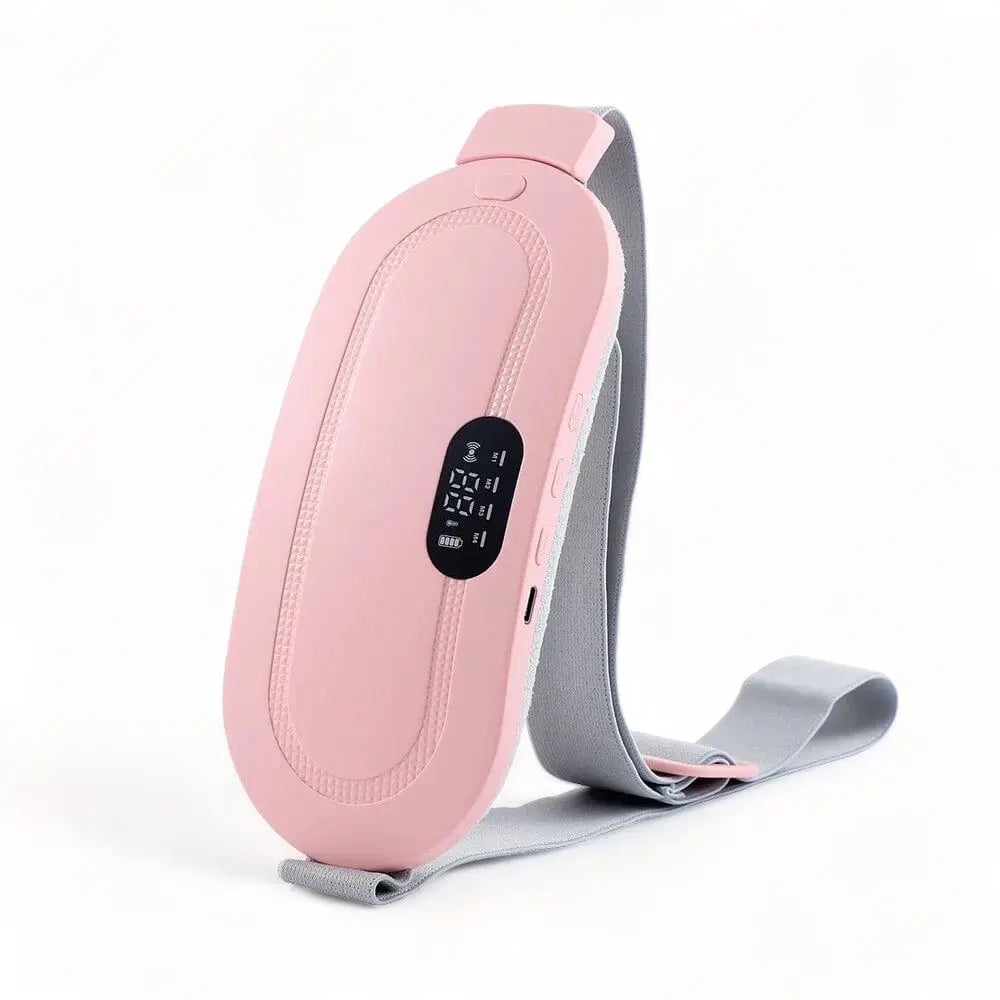 Polarvix®  🌸 Menstrual Heating Pad for Cramps | Fast Pain Relief ♨️ 3 Heat Levels • 3 Massage Modes