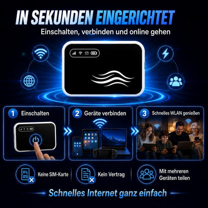 👉👉 50% Rabatt 📶 Überall verbunden bleiben – WLAN im Taschenformat für Reisen, Arbeit & Alltag.