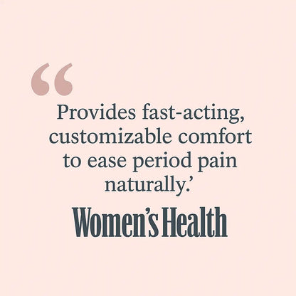 Polarvix®  🌸 Menstrual Heating Pad for Cramps | Fast Pain Relief ♨️ 3 Heat Levels • 3 Massage Modes