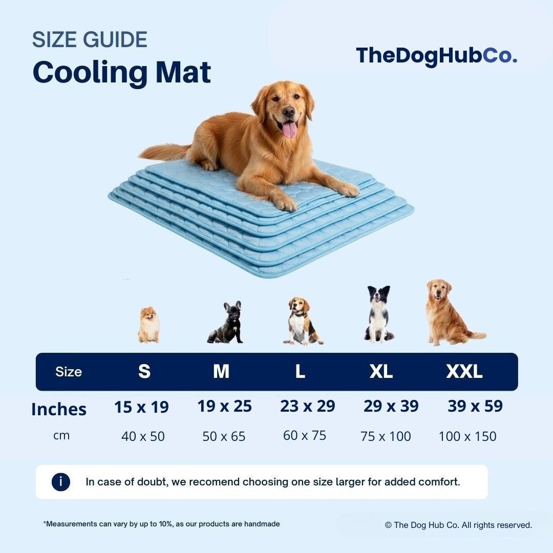 Polarvix®  Beat the Heat! ❄️ Cooling Mat for Pets 🐶🐾 | Self Cooling • Breathable • Perfect for Summer