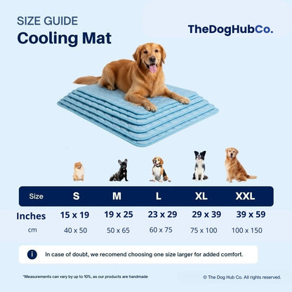 Polarvix®  Beat the Heat! ❄️ Cooling Mat for Pets 🐶🐾 | Self Cooling • Breathable • Perfect for Summer