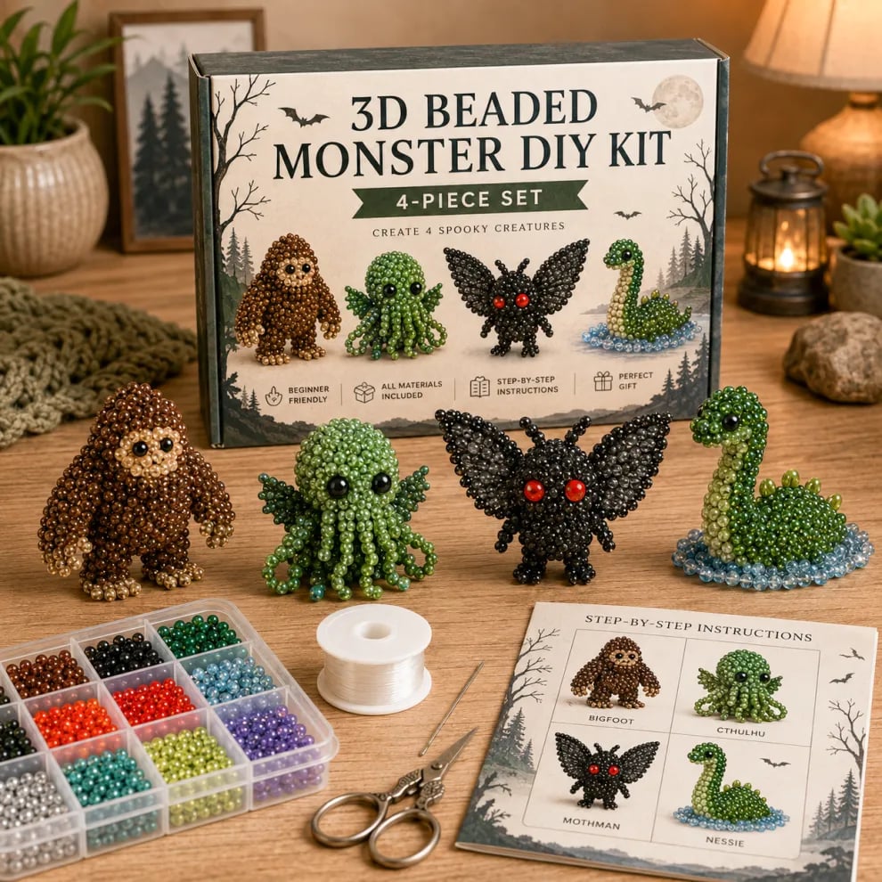 Polarvix® 🔥Hot Sale - 40% OFF🔥✨Petite 3D Beaded Animal Craft Kit