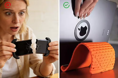 Polarvix®  40% OFF NOW!📱Flexible silicon Phone holder stand, Bendable Rollable Foldable Design