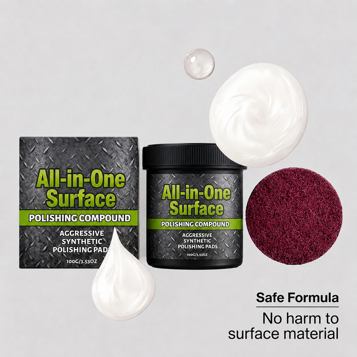 🎉HOT SALE✨All-in-One Surface Restoration Polish with Pad😎--Polarvix®