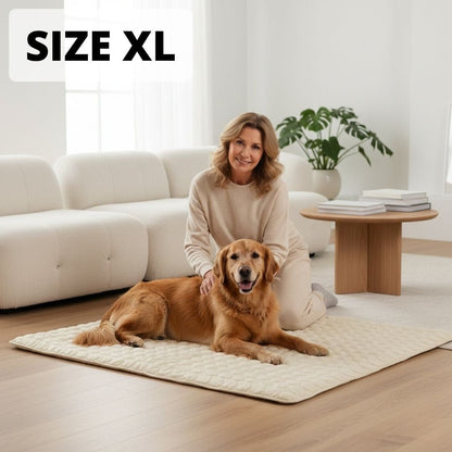 Polarvix®  Beat the Heat! ❄️ Cooling Mat for Pets 🐶🐾 | Self Cooling • Breathable • Perfect for Summer