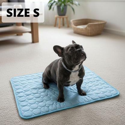 Polarvix®  Beat the Heat! ❄️ Cooling Mat for Pets 🐶🐾 | Self Cooling • Breathable • Perfect for Summer
