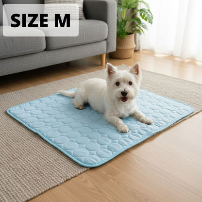 Polarvix®  Beat the Heat! ❄️ Cooling Mat for Pets 🐶🐾 | Self Cooling • Breathable • Perfect for Summer