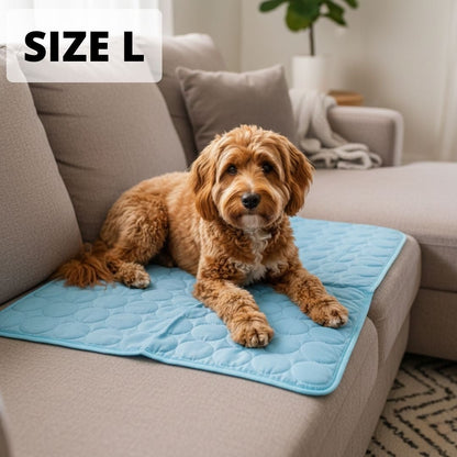 Polarvix®  Beat the Heat! ❄️ Cooling Mat for Pets 🐶🐾 | Self Cooling • Breathable • Perfect for Summer