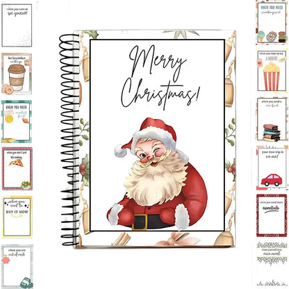 🎁 40% OFF – Perfect for Christmas! 🎅 🎄 Christmas Gift Card Album – DIY Spiral Album for Personalized Gifts 👍– Polarvix®