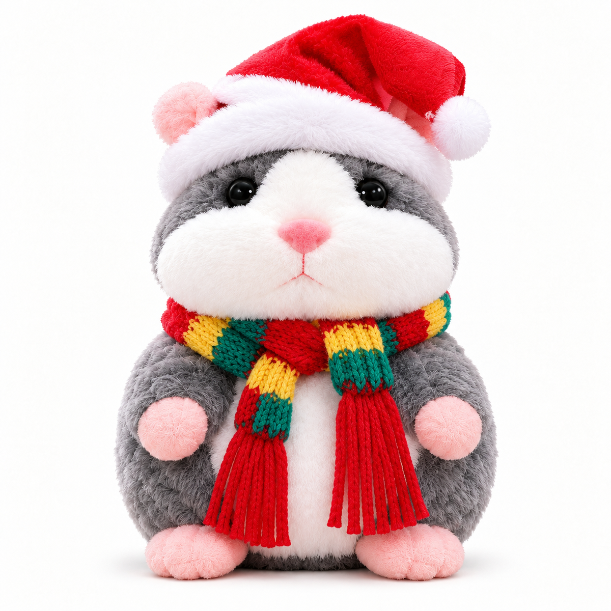 🎁🎄 Talking Hamster Plush – Interactive Learning Toy & Fun Christmas Gift for Kids