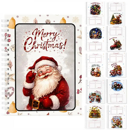🎁🎁 40% OFF – Perfect for Christmas! 🎅 Christmas Gift Card Album – DIY Spiral Album for Personalized Gifts 👍– Polarvix®