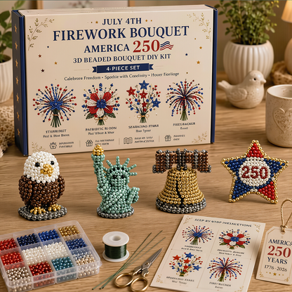 Polarvix® 🔥Hot Sale - 40% OFF🔥✨Petite 3D Beaded Animal Craft Kit