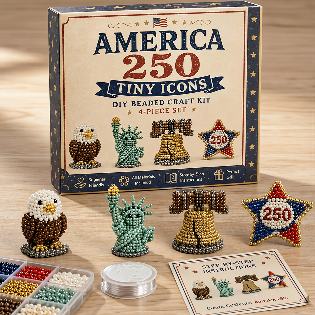 Polarvix® 🔥Hot Sale - 40% OFF🔥✨Petite 3D Beaded Animal Craft Kit