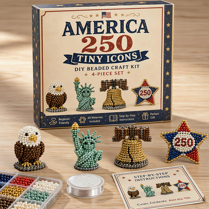 Polarvix® 🔥Hot Sale - 40% OFF🔥✨Petite 3D Beaded Animal Craft Kit