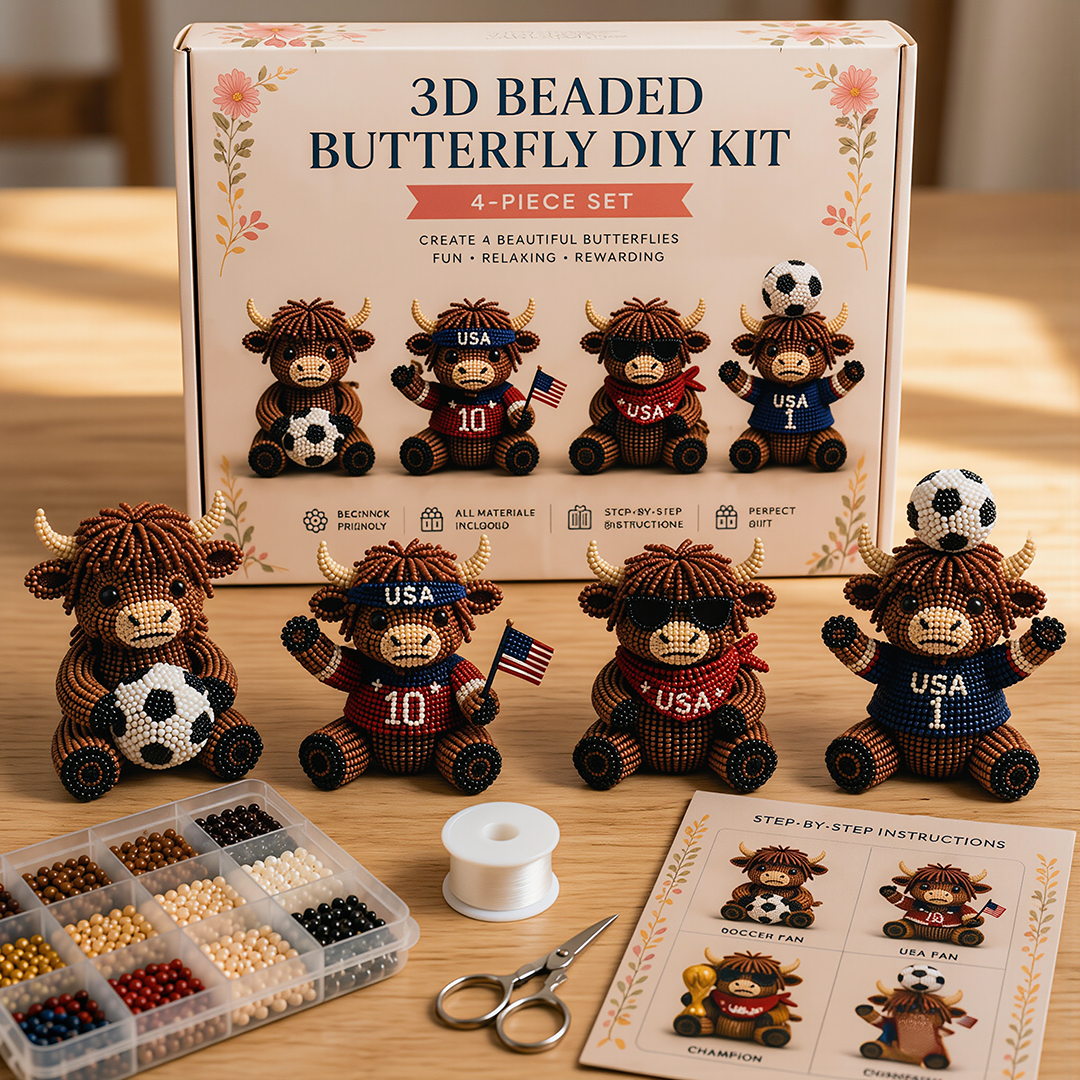 Polarvix® 🔥Hot Sale - 40% OFF🔥✨Petite 3D Beaded Animal Craft Kit