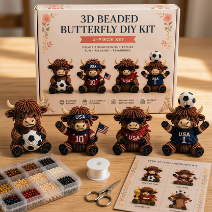Polarvix® 🔥Hot Sale - 40% OFF🔥✨Petite 3D Beaded Animal Craft Kit