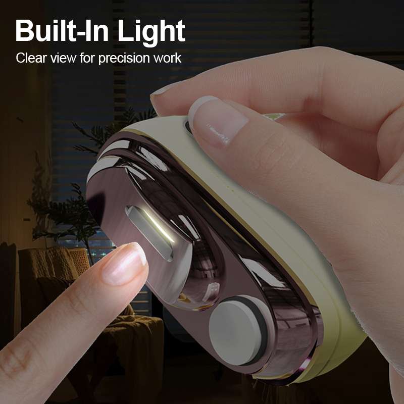 ✂️ LIMITED-TIME 40% OFF! 💅 2-in-1 Smart Electric Nail Clipper & Polisher 🌟Polarvix®