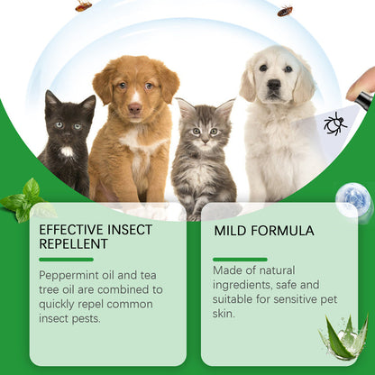 ⏳Limited-Time Offer: Buy 1 Get 1 FREE!✨️🌿Natural Flea & Tick Foam for Dogs and Cats🐾 Keep Your Beloved Pet Free from Pests---Polarvix®