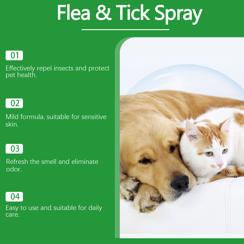 ⏳Limited-Time Offer: Buy 1 Get 1 FREE!✨️🌿Natural Flea & Tick Foam for Dogs and Cats🐾 Keep Your Beloved Pet Free from Pests---Polarvix®