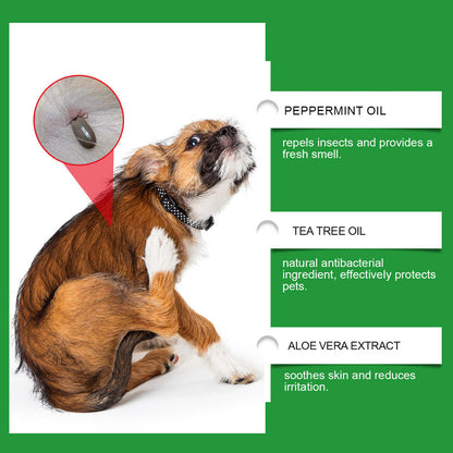 ⏳Limited-Time Offer: Buy 1 Get 1 FREE!✨️🌿Natural Flea & Tick Foam for Dogs and Cats🐾 Keep Your Beloved Pet Free from Pests---Polarvix®