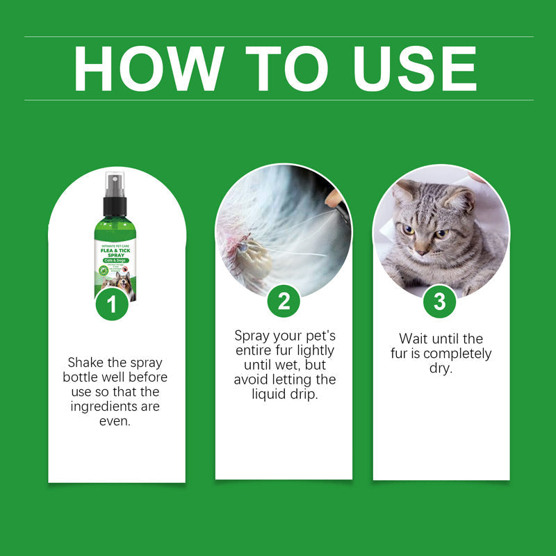 ⏳Limited-Time Offer: Buy 1 Get 1 FREE!✨️🌿Natural Flea & Tick Foam for Dogs and Cats🐾 Keep Your Beloved Pet Free from Pests---Polarvix®