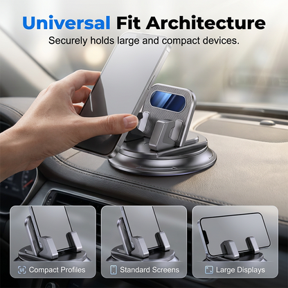 Polarvix® 🚗 40% OFF NOW!📱 Rotating Dashboard Car Phone Holder – 360° Adjustable & Anti-Slip – Hands-Free Phone Mount 🛡️