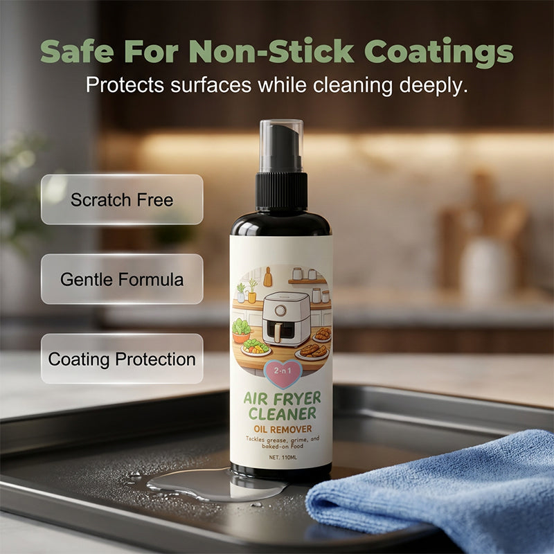 Polarvix®🔥 Sale 40% OFF!✨2-in-1 Air Fryer Cleaner and Degreaser Spray
