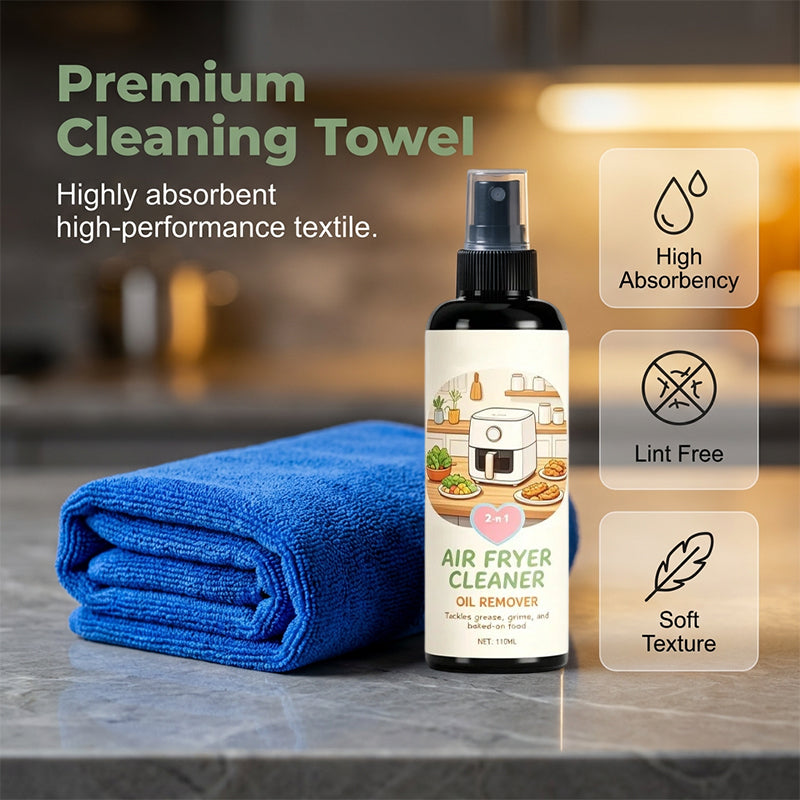 Polarvix®🔥 Sale 40% OFF!✨2-in-1 Air Fryer Cleaner and Degreaser Spray