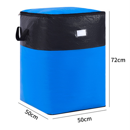 Polarvix® 📦 40% OFF NOW! 🧳 Collapsible Storage and Moving Bag – Heavy-duty handles & zippered closure – Folds flat, perfect for moving, travel or closet organization – reusable & easy to clean 🏠