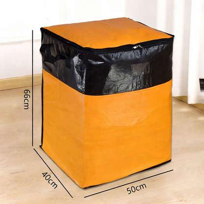 Polarvix® 📦 40% OFF NOW! 🧳 Collapsible Storage and Moving Bag – Heavy-duty handles & zippered closure – Folds flat, perfect for moving, travel or closet organization – reusable & easy to clean 🏠