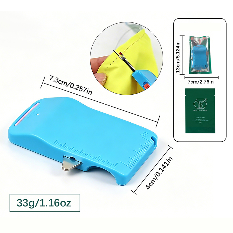 Polarvix® 🧵 Sewing Seam Guide & Ripper – Multi-functional Tool, Easy Seam Allowance & Stitch Removal ✂️🪡