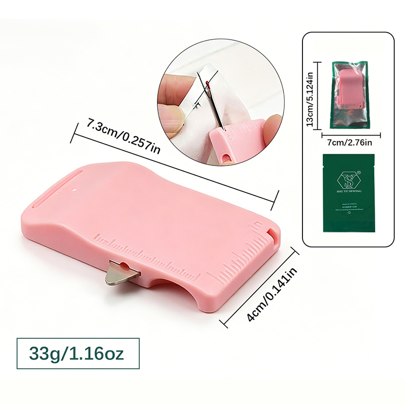 Polarvix® 🧵 Sewing Seam Guide & Ripper – Multi-functional Tool, Easy Seam Allowance & Stitch Removal ✂️🪡