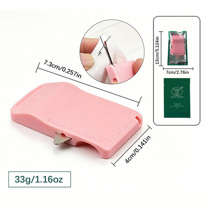 Polarvix® 🧵 Sewing Seam Guide & Ripper – Multi-functional Tool, Easy Seam Allowance & Stitch Removal ✂️🪡