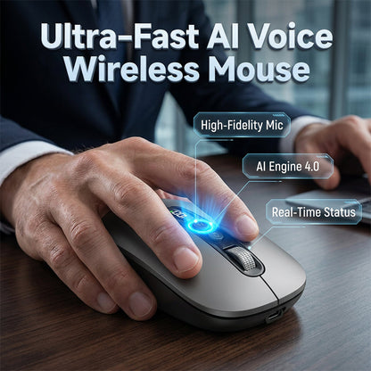 Polarvix® ⏳Limited-time 40% off⏰AI Smart Voice Wireless Mouse🖱️💬