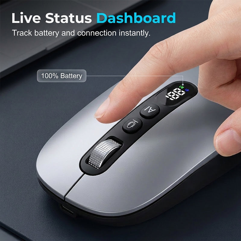 Polarvix® ⏳Limited-time 40% off⏰AI Smart Voice Wireless Mouse🖱️💬