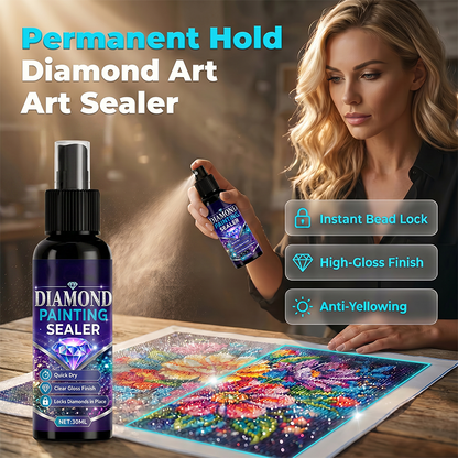 Polarvix® 💎🌟Diamond art sealer – locks beads, glossy finish, dries fast & lasts.