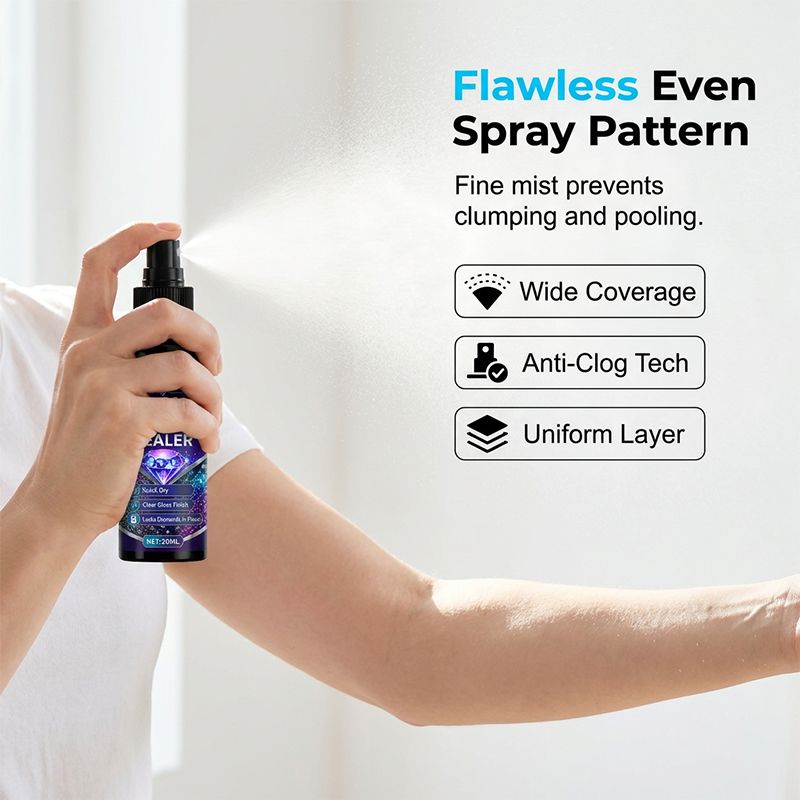 Polarvix® 💎🌟Diamond art sealer – locks beads, glossy finish, dries fast & lasts.