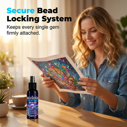 Polarvix® 💎🌟Diamond art sealer – locks beads, glossy finish, dries fast & lasts.