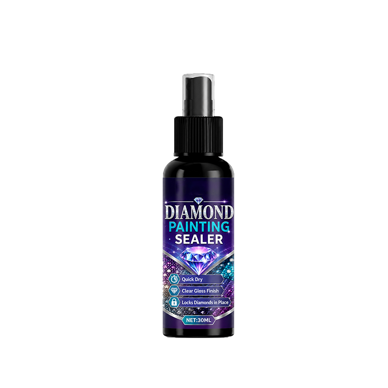 Polarvix® 💎🌟Diamond art sealer – locks beads, glossy finish, dries fast & lasts.
