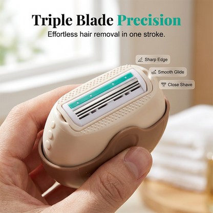Portable 3-Layer Hair Shaver with Rotating Cover--Polarvix®