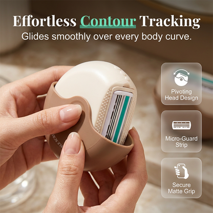 Portable 3-Layer Hair Shaver with Rotating Cover--Polarvix®