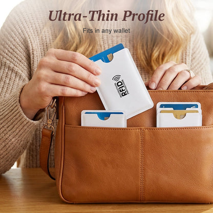 Polarvix®  🛡️🏆LAST DAY SALE 40% OFF🔥RFID Blocking Sleeves for Credit Cards💳