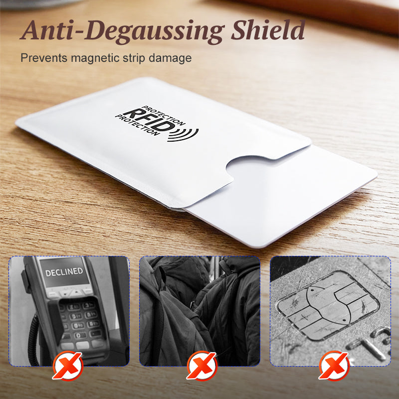 Polarvix®  🛡️🏆LAST DAY SALE 40% OFF🔥RFID Blocking Sleeves for Credit Cards💳