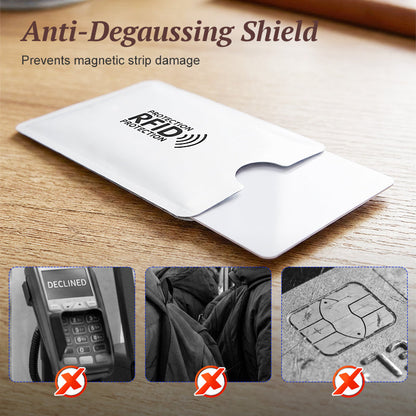 Polarvix®  🛡️🏆LAST DAY SALE 40% OFF🔥RFID Blocking Sleeves for Credit Cards💳