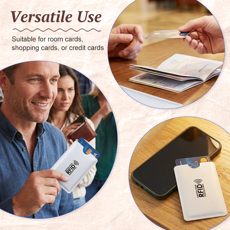 Polarvix®  🛡️🏆LAST DAY SALE 40% OFF🔥RFID Blocking Sleeves for Credit Cards💳