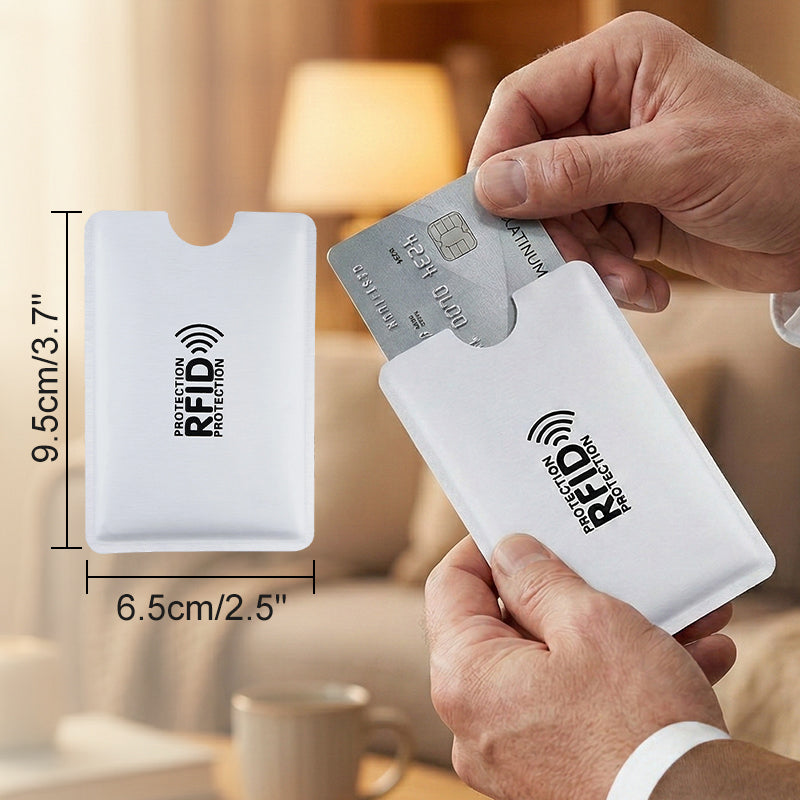 Polarvix®  🛡️🏆LAST DAY SALE 40% OFF🔥RFID Blocking Sleeves for Credit Cards💳