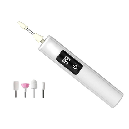 🥳2026 HOT SALE🥳50% OFF! 💅 Professional Electric Nail Polisher – Smooths thick nails. Multiple heads for shaping & buffing---Polarvix®