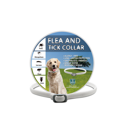 🥳2026 HOT SALE🥳💞50K+ SOLD!🌿🛡️ Natural Essential Oil Pet Pest Repellent Collar——Safe for dogs & cats! 🐾--Polarvix®