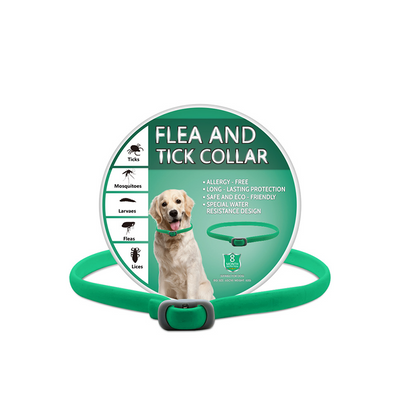 🥳2026 HOT SALE🥳💞50K+ SOLD!🌿🛡️ Natural Essential Oil Pet Pest Repellent Collar——Safe for dogs & cats! 🐾--Polarvix®