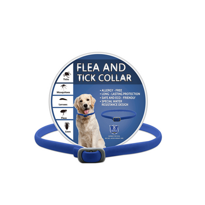 🥳2026 HOT SALE🥳💞50K+ SOLD!🌿🛡️ Natural Essential Oil Pet Pest Repellent Collar——Safe for dogs & cats! 🐾--Polarvix®